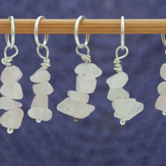 progress keepers knitting crochet stitch markers set of 3 knitting Diva metal on slip ring and lobster clasp